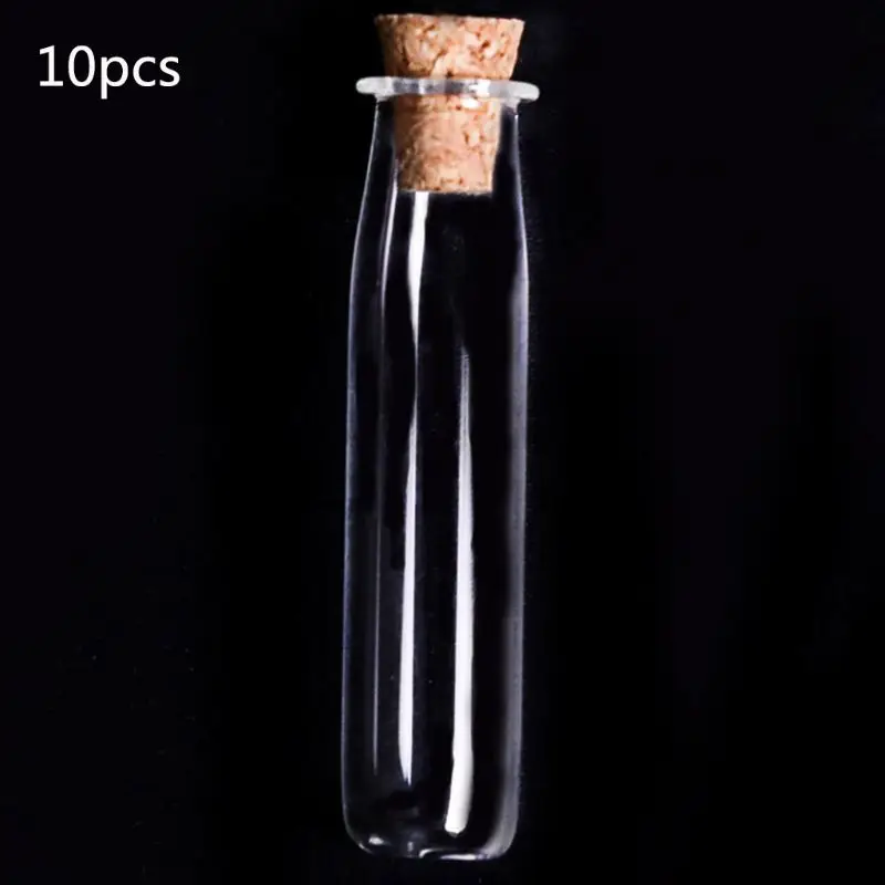 10Pcs Mini Empty Glass Wishing Message Bottle with Cork Stoppers Clear Drifting Jar for Wedding Party DIY Necklace Craft
10Pcs Mini Empty Glass Wishing Message Bottle with Cork Stoppers Clear Drifting Jar for Wedding Party DIY Necklace Craft