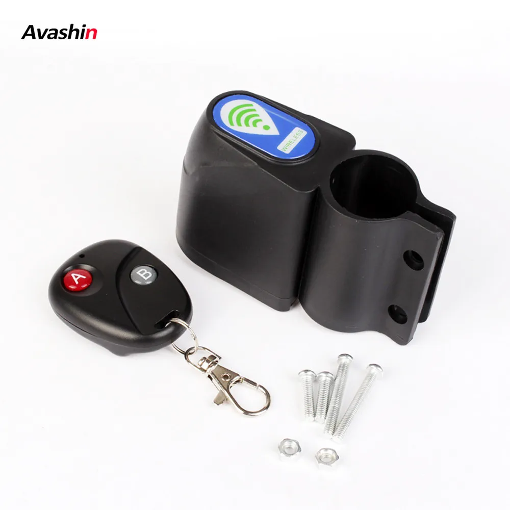 Wireless Anti-Theft Motorcycle Bike Alarm Remote Control Siren Shock Vibration Sensor Cycling Lock Guard Burglar Safe Alarm
Wireless Anti-Theft Motorcycle Bike Alarm Remote Control Siren Shock Vibration Sensor Cycling Lock Guard Burglar Safe Alarm