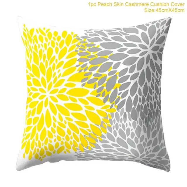 Yellow Black Geometric Pattern Square Cushion Cover Pillow Case Polyester Throw Pillows Cushions For Home Decor 45x45cm
Yellow Black Geometric Pattern Square Cushion Cover Pillow Case Polyester Throw Pillows Cushions For Home Decor 45x45cm