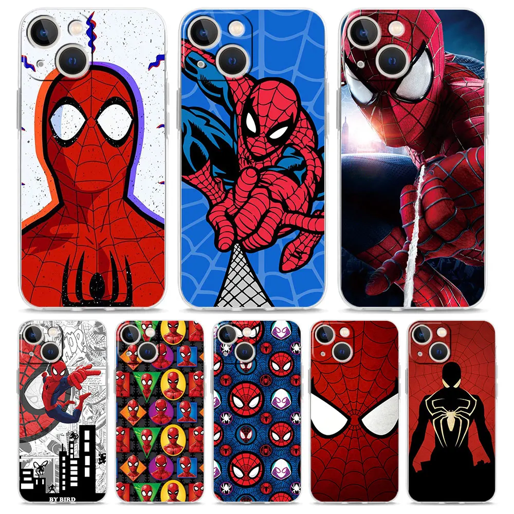 Disney Spiderman iron Man Phone Case For iPhone 13 11 12 Pro Max X XR XS 7 8 Plus SE 2022 Transparent Soft Silicone Cover Fundas
Disney Spiderman iron Man Phone Case For iPhone 13 11 12 Pro Max X XR XS 7 8 Plus SE 2022 Transparent Soft Silicone Cover Fundas
