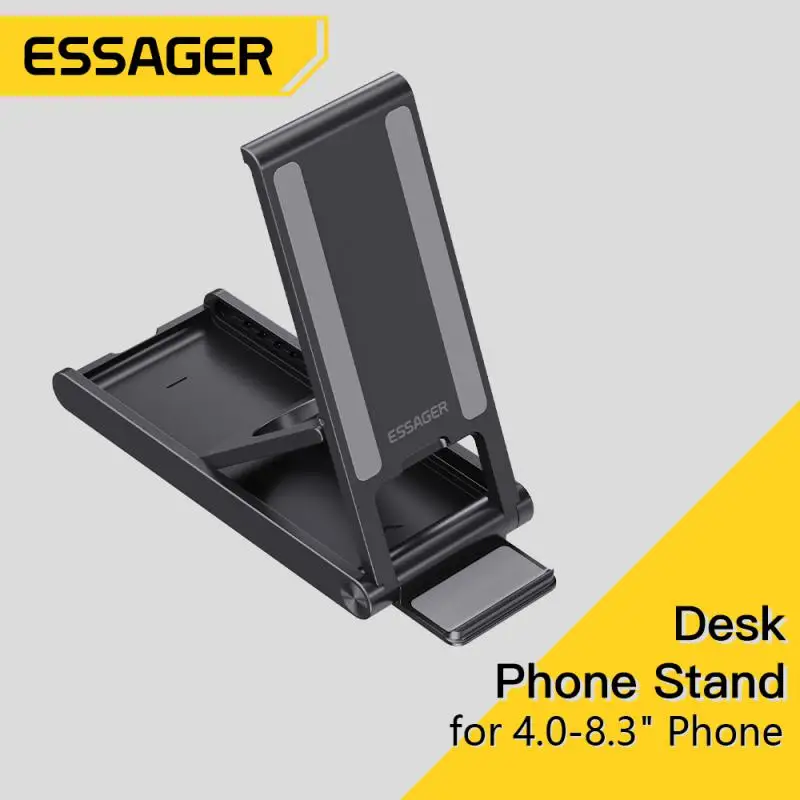 Essager Foldable Phone Holder Stand For iPhone14 13 iPad Adjustable Moblie Phone smartphone Support Desk Bracket Portable Stand
Essager Foldable Phone Holder Stand For iPhone14 13 iPad Adjustable Moblie Phone smartphone Support Desk Bracket Portable Stand