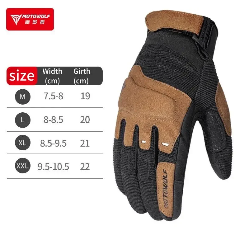 Motowolf летние сетчатые дышащие коричневые мотоциклетные перчатки мужские ретро байкерские внедорожные перчатки сенсорный экран аксессуары для мотоциклов
Motowolf летние сетчатые дышащие коричневые мотоциклетные перчатки мужские ретро байкерские внедорожные перчатки сенсорный экран аксессуары для мотоциклов
