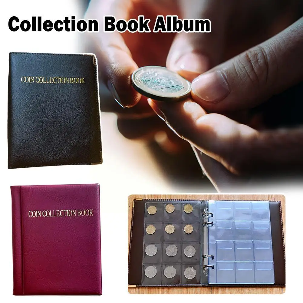 4*4CM Transparent Coins Collection Album Book Coin Albums Money Holder Storage Organizer Mini Collecting Bag Coin Penny F1W7
4*4CM Transparent Coins Collection Album Book Coin Albums Money Holder Storage Organizer Mini Collecting Bag Coin Penny F1W7
