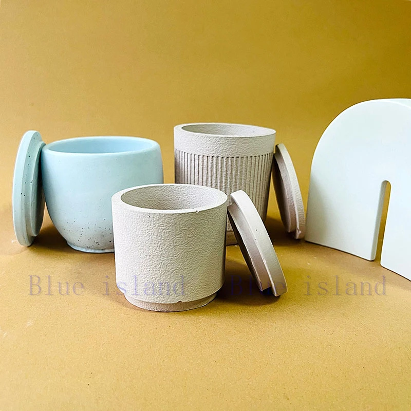 Round Candle Jar Cement Silicone Mold Scented Candle Container Home Decoration Ornament DIY Tools
Round Candle Jar Cement Silicone Mold Scented Candle Container Home Decoration Ornament DIY Tools
