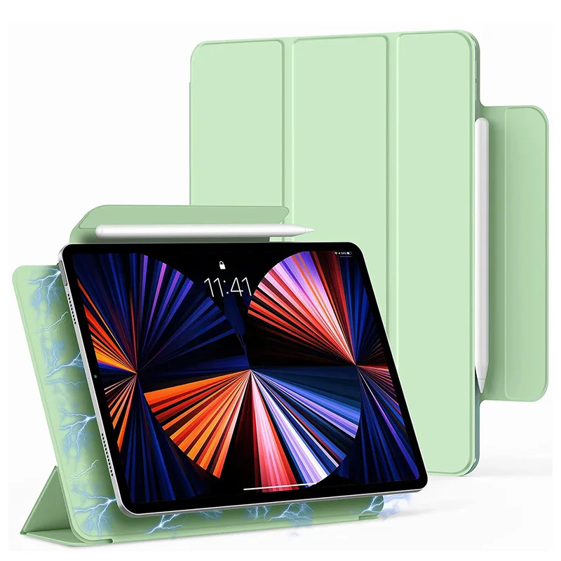 For iPad Pro 2021 Case 11 12.9 Magnetic Slim Trifold Case for iPad Pro 11 2021 2020 Smart Case for iPad Air 4 2020 Cover Funda
For iPad Pro 2021 Case 11 12.9 Magnetic Slim Trifold Case for iPad Pro 11 2021 2020 Smart Case for iPad Air 4 2020 Cover Funda