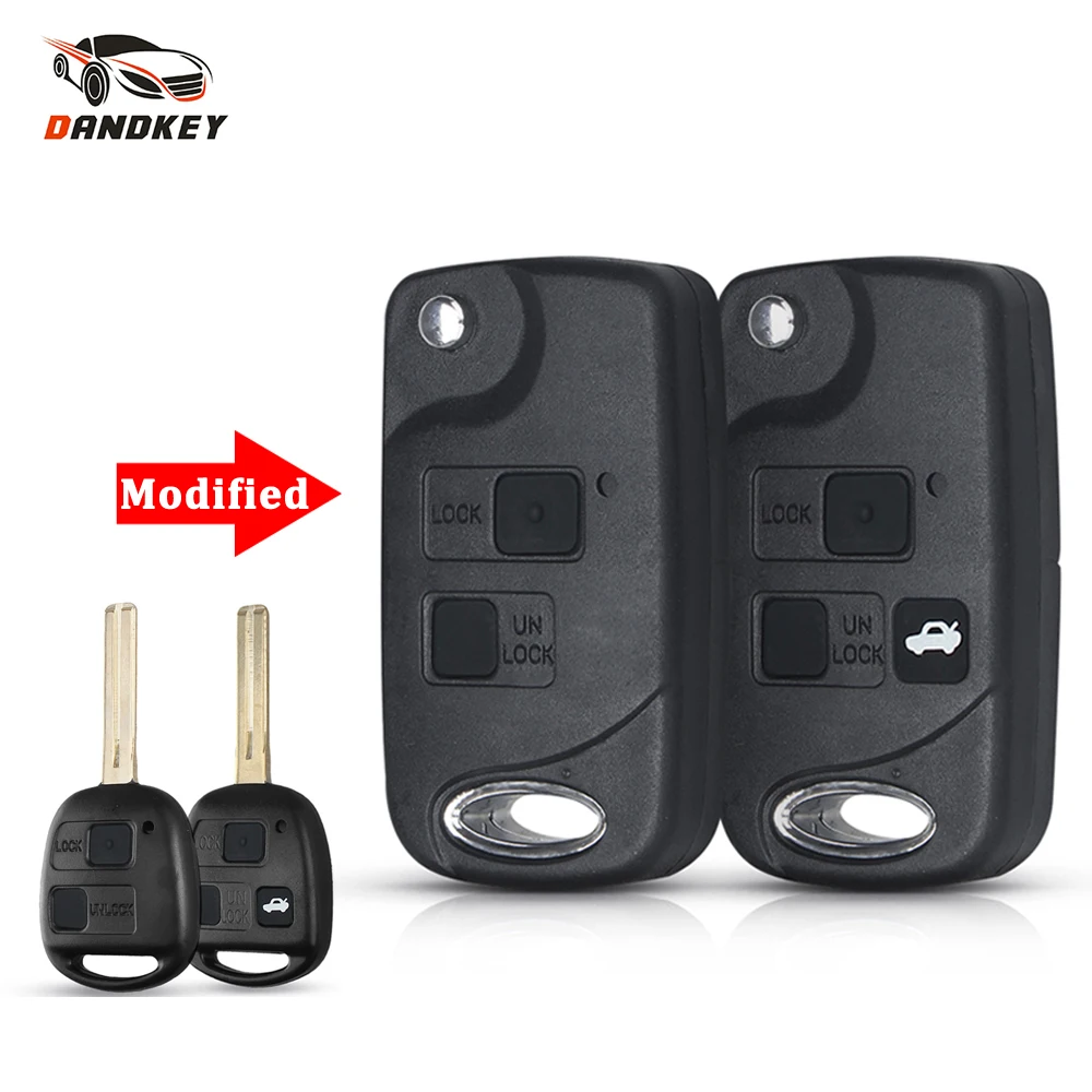 Dandkey 2/3 кнопочный модифицированный чехол для Lexus RX300 LS400 LS430 ES330 SC430 IS300 LX470 RX330 RX350 GS300
Dandkey 2/3 кнопочный модифицированный чехол для Lexus RX300 LS400 LS430 ES330 SC430 IS300 LX470 RX330 RX350 GS300