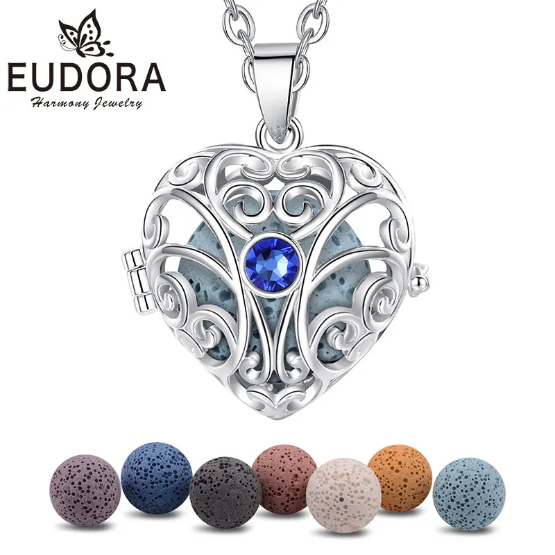 Ожерелье Eudora из вулканического камня для ароматерапии, 18 мм, подвеска в виде сердца, простая модная женская бижутерия, подарок на банкет
Ожерелье Eudora из вулканического камня для ароматерапии, 18 мм, подвеска в виде сердца, простая модная женская бижутерия, подарок на банкет