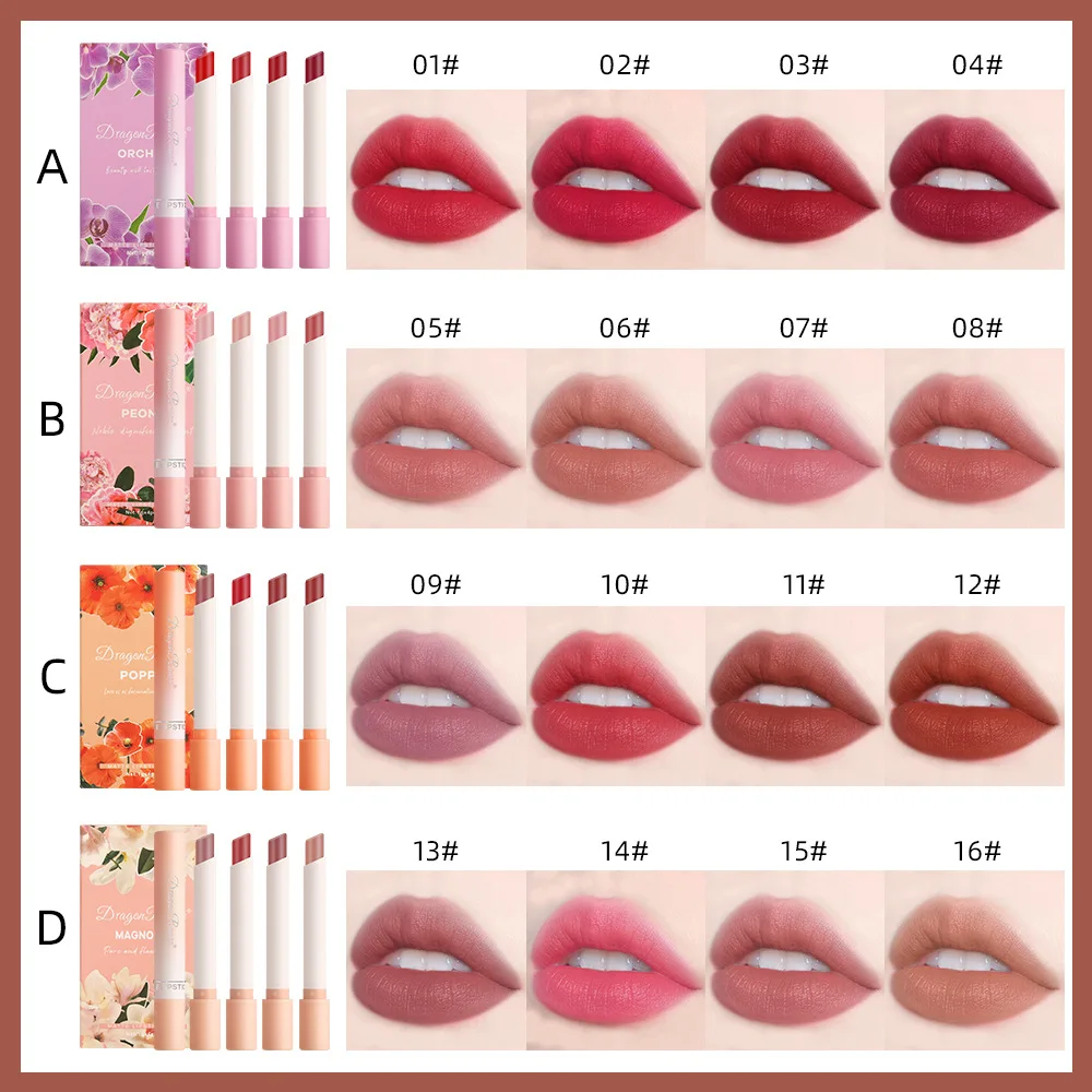 Waterproof Lipstick Case Matte Lipstick Chili Red Lasting Non-stick Cup Lipstick Lip Gloss Set Wholesale Makeup Wholesale
Waterproof Lipstick Case Matte Lipstick Chili Red Lasting Non-stick Cup Lipstick Lip Gloss Set Wholesale Makeup Wholesale