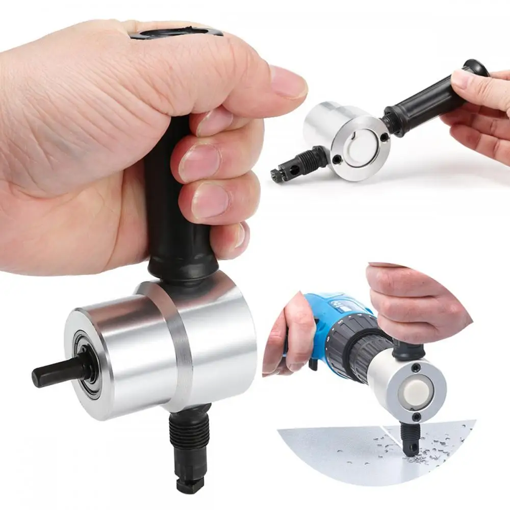 Professional Metal Cutting Double Head Metal Sheet Cutter Drill Attachment Metal Plate Open Hole Drill For Cutting Iron Steel
Professional Metal Cutting Double Head Metal Sheet Cutter Drill Attachment Metal Plate Open Hole Drill For Cutting Iron Steel