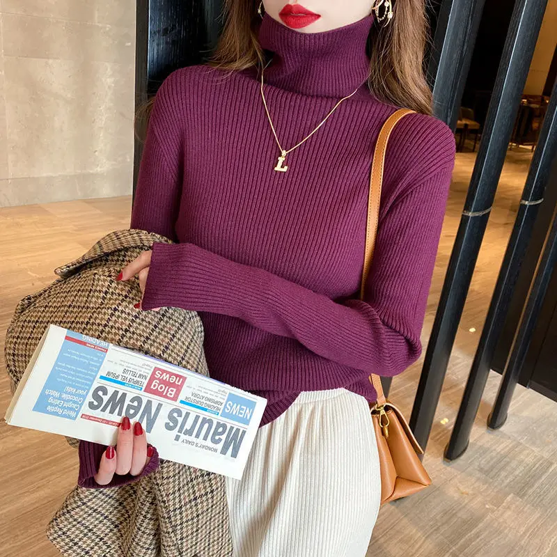 Knitted Turtleneck Sweater 2022 New Autumn And Winter Wear Slim Long Sleeve Fashion Top
Knitted Turtleneck Sweater 2022 New Autumn And Winter Wear Slim Long Sleeve Fashion Top