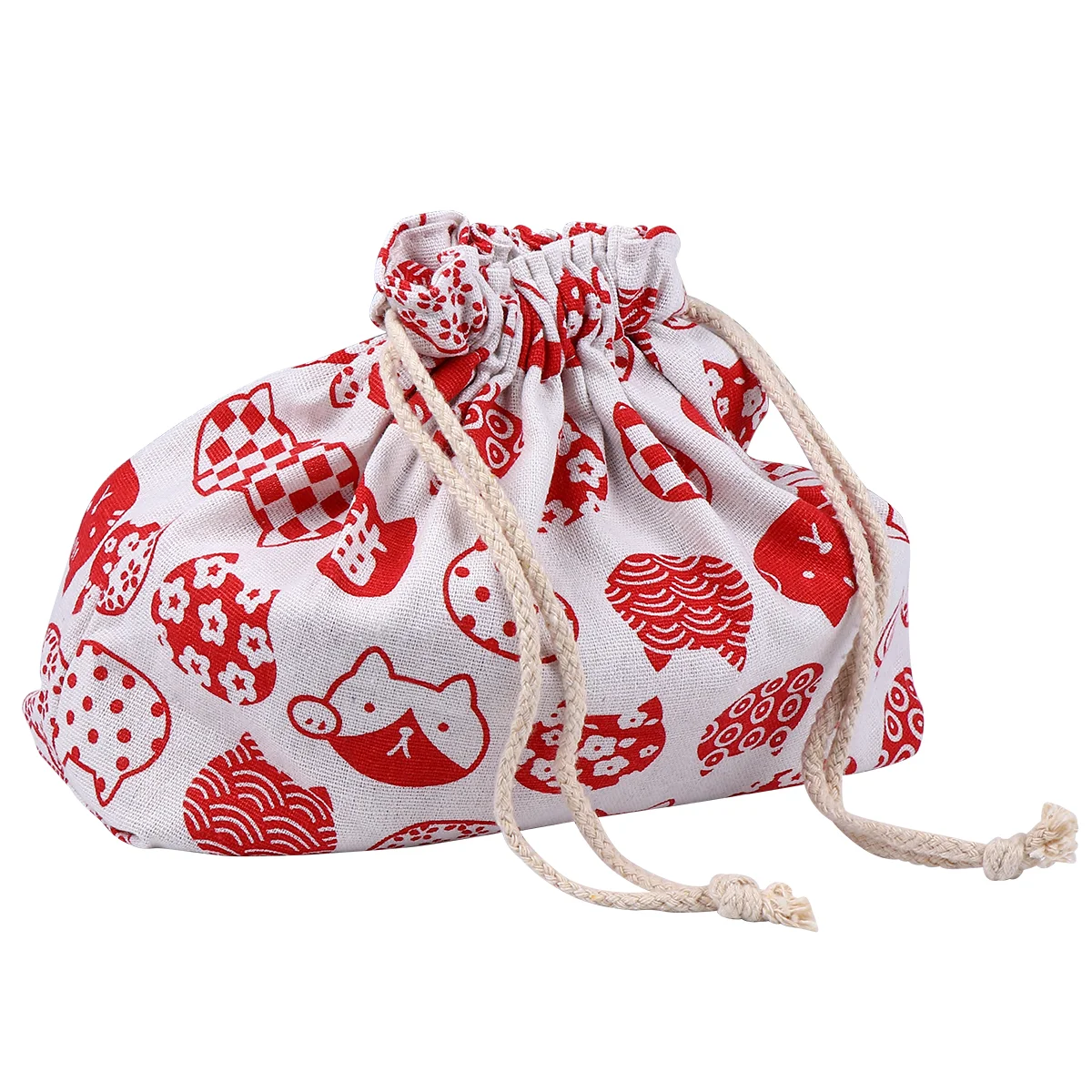 Bento Lunch Bag Japanese Double- layer Tote Bag Handbag for Men Kids Work School With Drawstring ( Red )
Bento Lunch Bag Japanese Double- layer Tote Bag Handbag for Men Kids Work School With Drawstring ( Red )