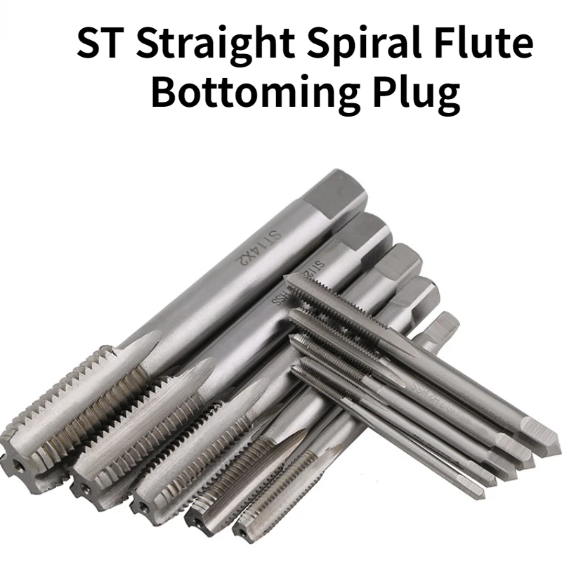 1PCS HSS Machine Spiral Point Straight Fluted Screw ST Straight Spiral Flute Bottoming Plug Hand Tap Drill Set Metric ST2-14
1PCS HSS Machine Spiral Point Straight Fluted Screw ST Straight Spiral Flute Bottoming Plug Hand Tap Drill Set Metric ST2-14