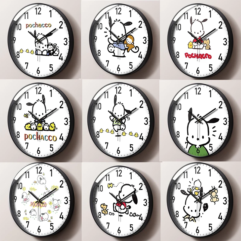 Cartoon Small Fresh Pochacco Cute Cartoon Wall Clock Children's Bedroom Mute Anime Wall Watch Clock Room Decoration Gift
Cartoon Small Fresh Pochacco Cute Cartoon Wall Clock Children's Bedroom Mute Anime Wall Watch Clock Room Decoration Gift