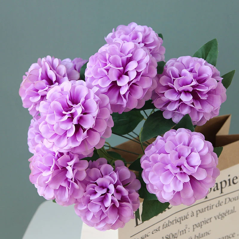 Simulation Flower Silk Ball Chrysanthemum Bouquet Bridal Floral Balcony Garden Decoration Artificial Flowers Red Dandelion Plant 
Simulation Flower Silk Ball Chrysanthemum Bouquet Bridal Floral Balcony Garden Decoration Artificial Flowers Red Dandelion Plant