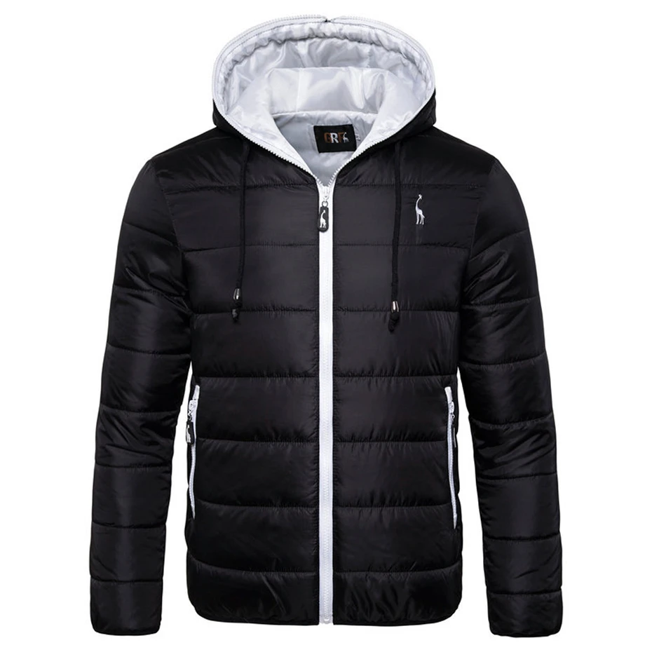 Black Padded Jacket Autumn Winter Parkas Men Thick Jackets Fashion Hooded Jacket Coats Male Outdoor Outerwear Solid Color
Black Padded Jacket Autumn Winter Parkas Men Thick Jackets Fashion Hooded Jacket Coats Male Outdoor Outerwear Solid Color