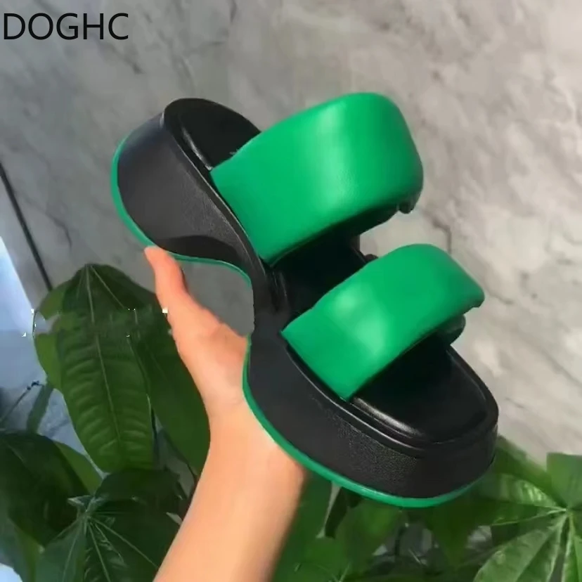 Small Plus Size 35-40 Split Leather Platform Wedge Slippers Summer Shoes Women's 2022 Medium Heel Slides for Office Beach
Small Plus Size 35-40 Split Leather Platform Wedge Slippers Summer Shoes Women's 2022 Medium Heel Slides for Office Beach