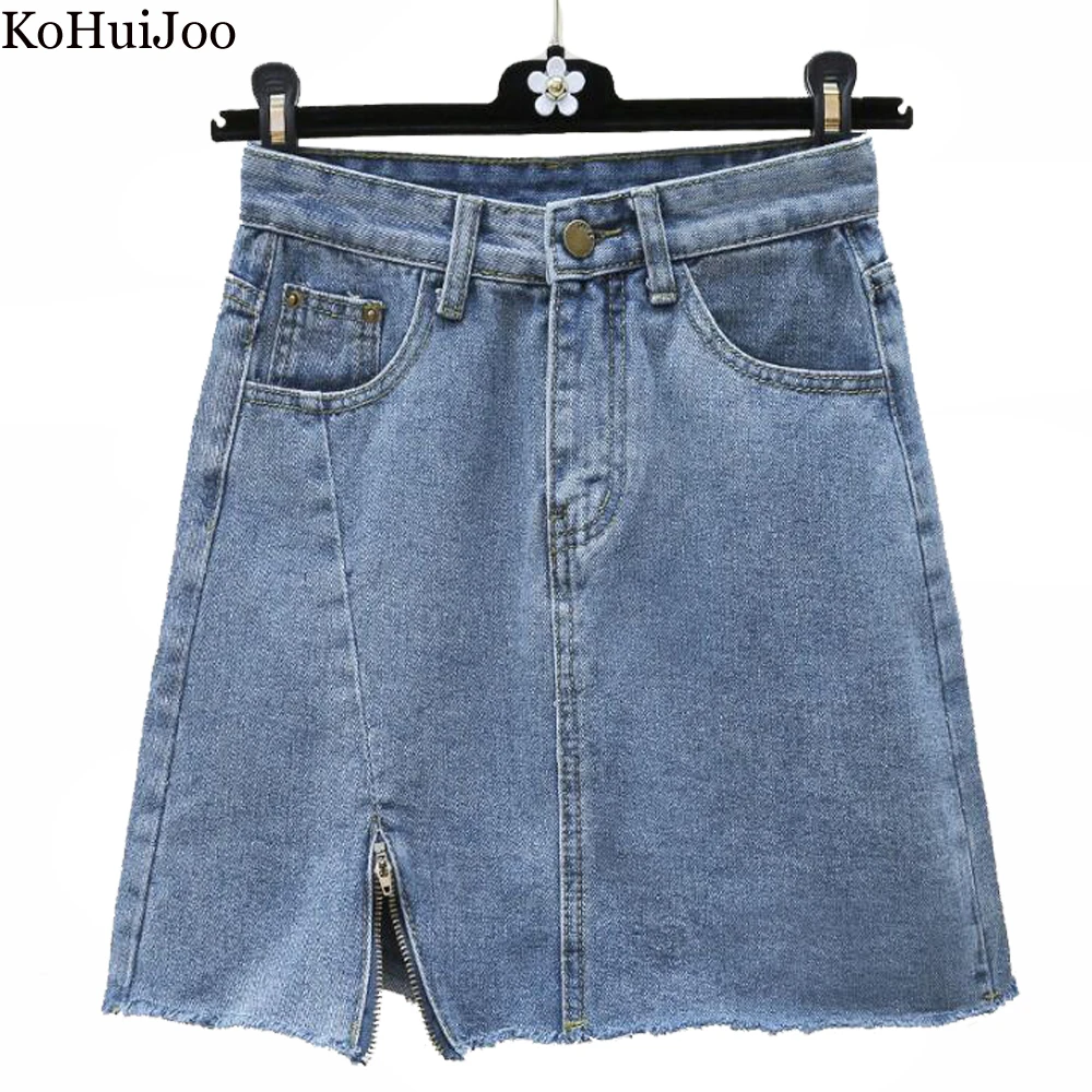 KoHuiJoo Plus Size Jeans Skirt 2022 Women Summer High Waist Thin A Line Denim Skirts Knee Length Casual Pencil Skirt With Zipper
KoHuiJoo Plus Size Jeans Skirt 2022 Women Summer High Waist Thin A Line Denim Skirts Knee Length Casual Pencil Skirt With Zipper