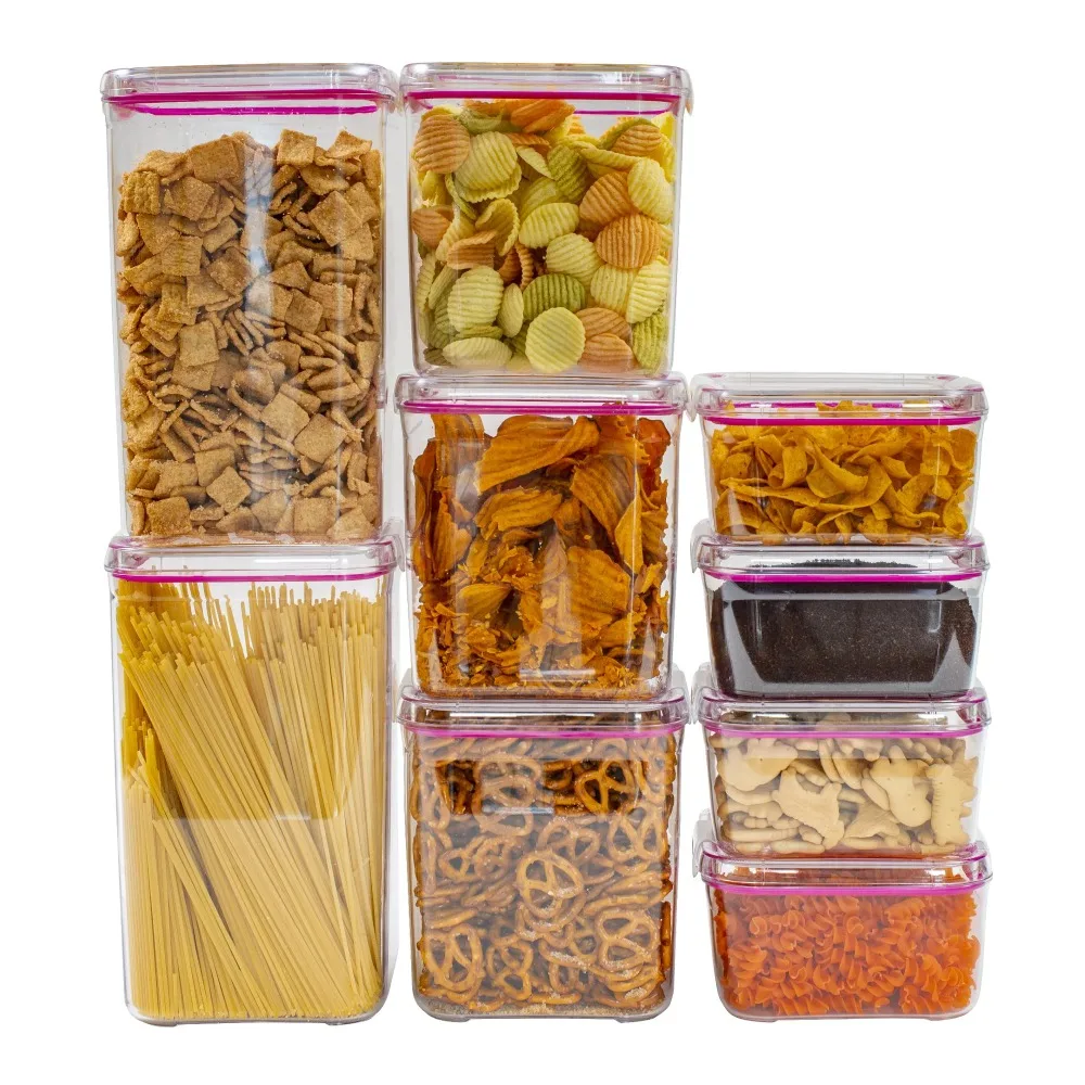 

Food Storage Containers Capacity Over 20 Liters Freight Free Visto Variety Pack 18 Piece Set Kitchen Organization Home Garden