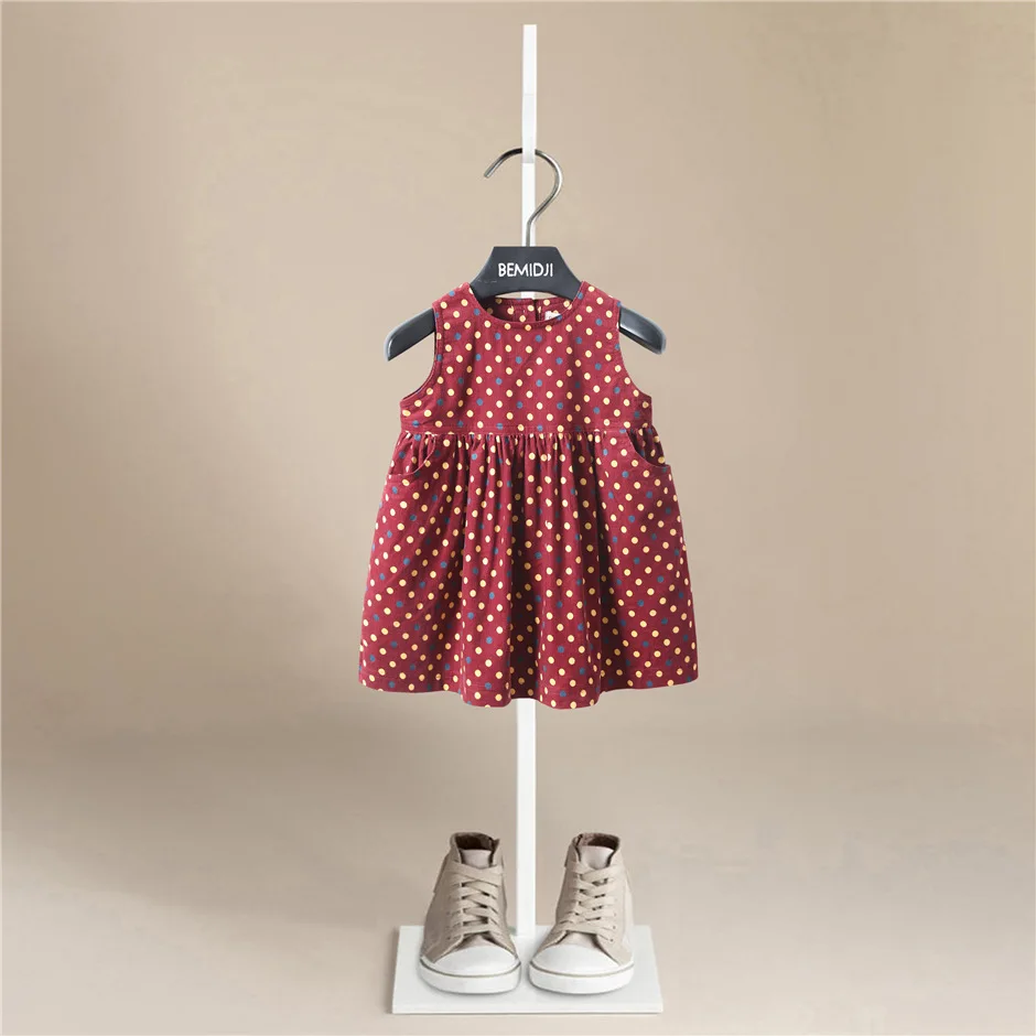 Baby Girl Dress Sleeveless Summer Polka Dots Dress 1 Year Birthday Party Toddler Girls Casual Wear Clothes Vestido Infantil
Baby Girl Dress Sleeveless Summer Polka Dots Dress 1 Year Birthday Party Toddler Girls Casual Wear Clothes Vestido Infantil