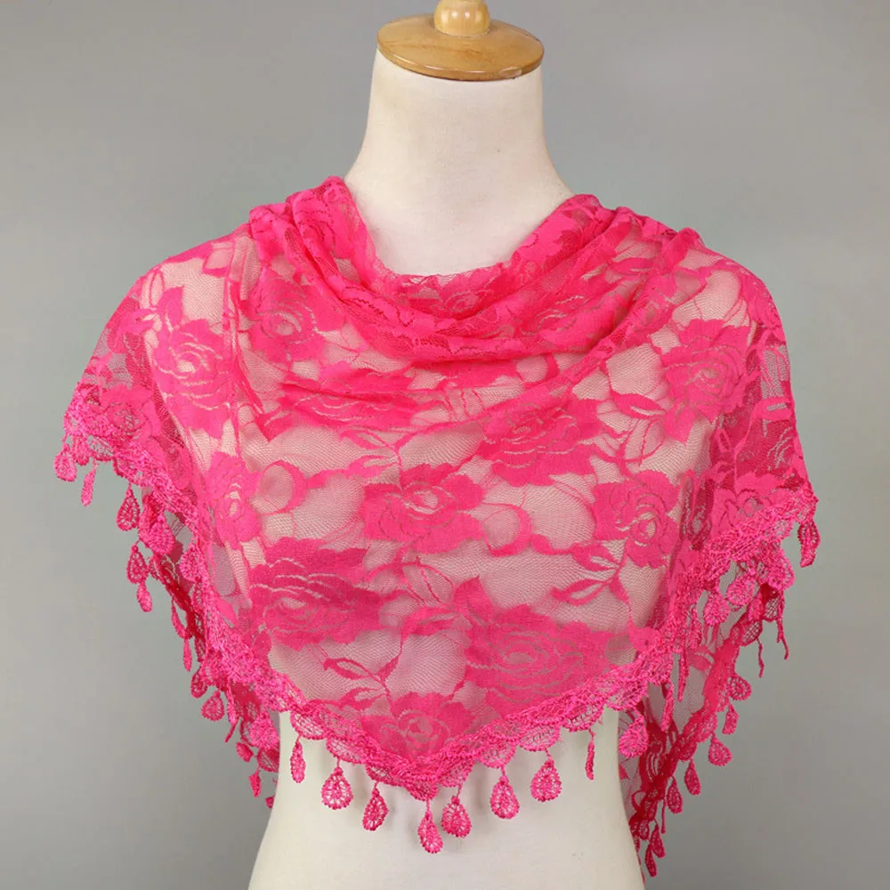 Scarf Set Women Wraps Hollow Lady Scarf Scarves Tassel Rose Lace Shawl Floral Scarf Male Winter Scarf
Scarf Set Women Wraps Hollow Lady Scarf Scarves Tassel Rose Lace Shawl Floral Scarf Male Winter Scarf
