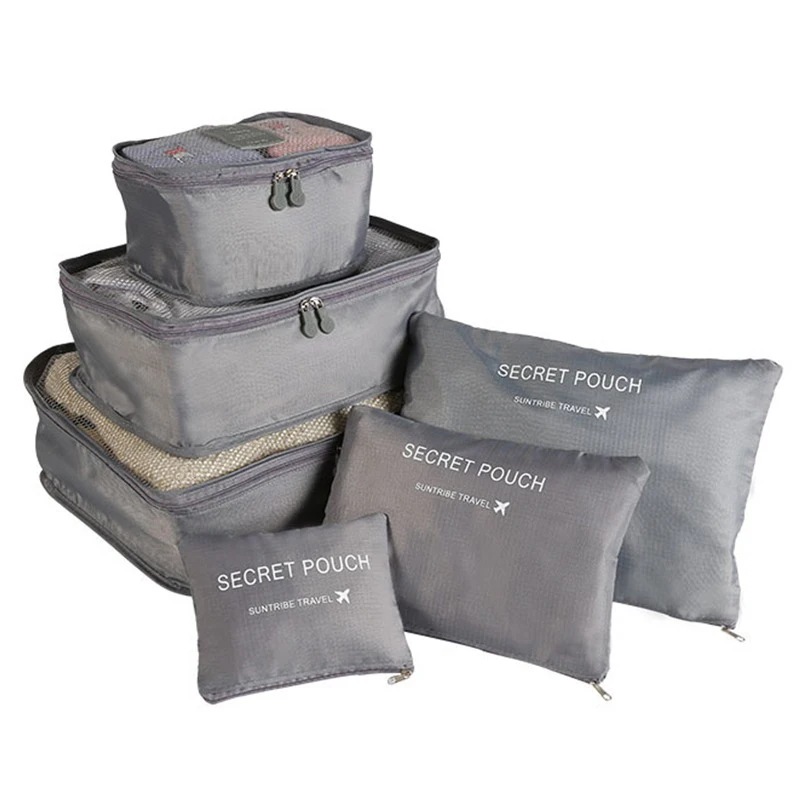 6pcs Set Travel Organizer Storage Bags Suitcase Packing Set Storage Cases Portable Luggage Organizer Clothe Shoe TidyPouch
6pcs Set Travel Organizer Storage Bags Suitcase Packing Set Storage Cases Portable Luggage Organizer Clothe Shoe TidyPouch