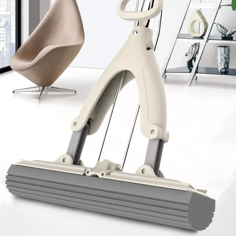 sponge mop Folding type Household floor cleaning tool Glue cotton mop telescopic stainless steel rod hands-free washing mop
sponge mop Folding type Household floor cleaning tool Glue cotton mop telescopic stainless steel rod hands-free washing mop