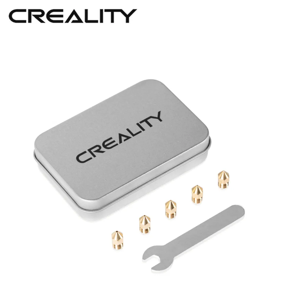 CREALITY 3D Advanced Nozzle Kit for CR-6 Series/Ender-6/Ender-3 Series/Ender-5 Series/CR-10/CR-10 V2/CR-10V3/CR-10Min/CR-10S
CREALITY 3D Advanced Nozzle Kit for CR-6 Series/Ender-6/Ender-3 Series/Ender-5 Series/CR-10/CR-10 V2/CR-10V3/CR-10Min/CR-10S