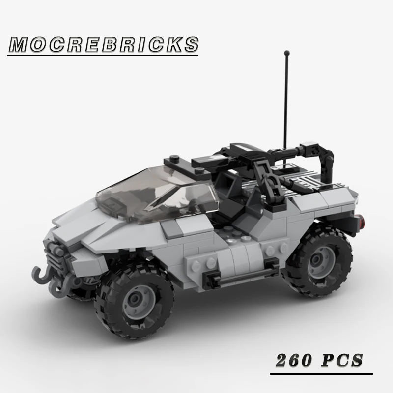 Military Equipment MOC Halo Razorback M15 Vehicle Building Block Model Set DIY Assembly Educational Toy Christmas Gift 
Military Equipment MOC Halo Razorback M15 Vehicle Building Block Model Set DIY Assembly Educational Toy Christmas Gift