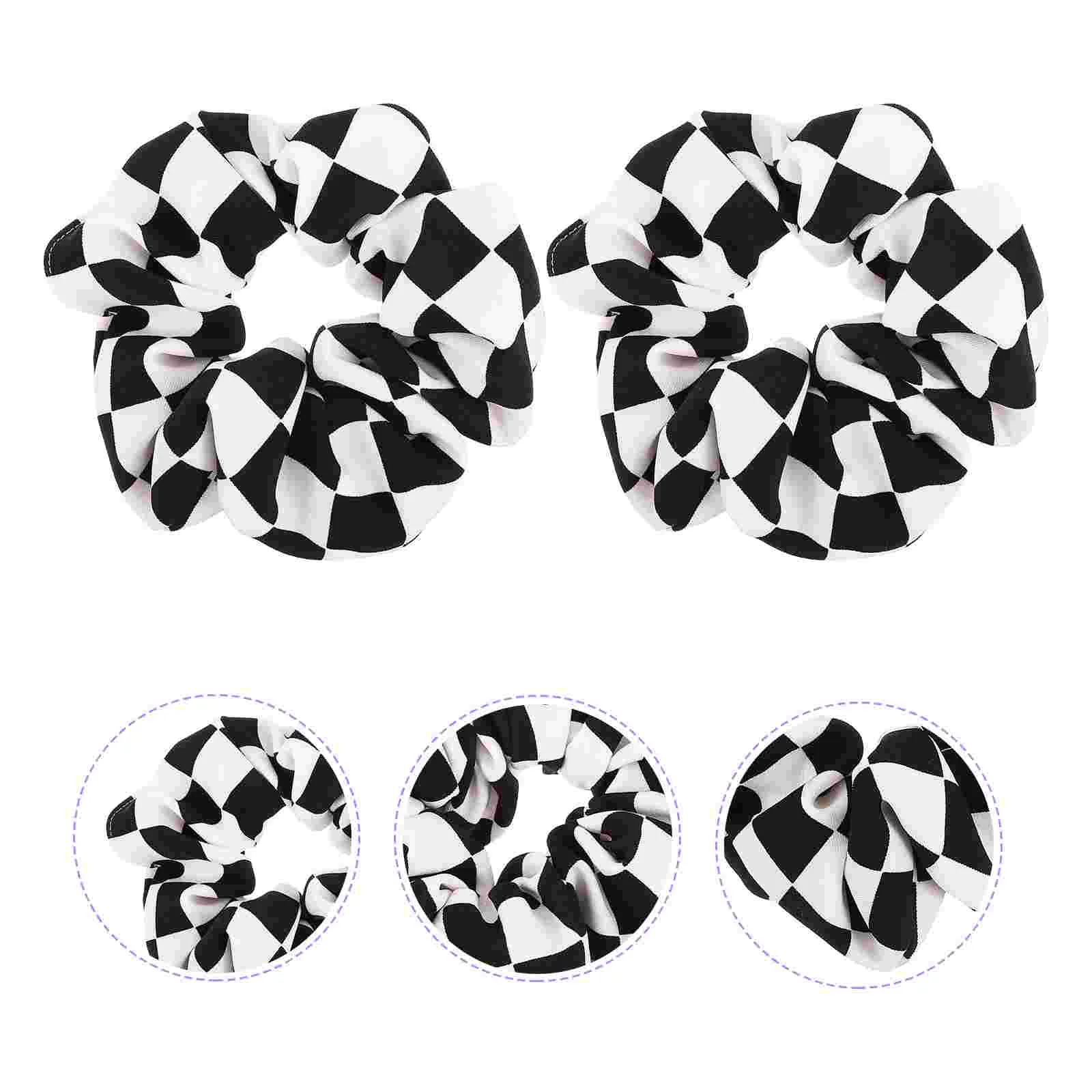 Black White Checkered Hair Rope Women Ropes Female Ties Scrunchies Girl Rings Accessories
Black White Checkered Hair Rope Women Ropes Female Ties Scrunchies Girl Rings Accessories