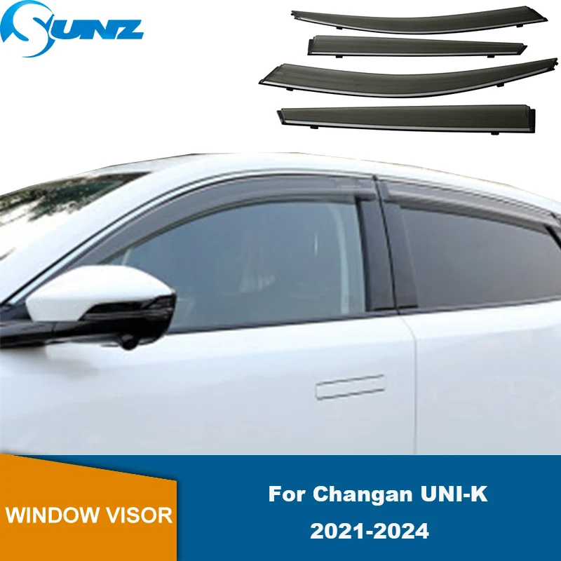 

Дефлекторы боковых окон для Changan UNI-K 2021 2022 2023 2024 автомобильный козырек Защита от солнца и дождя