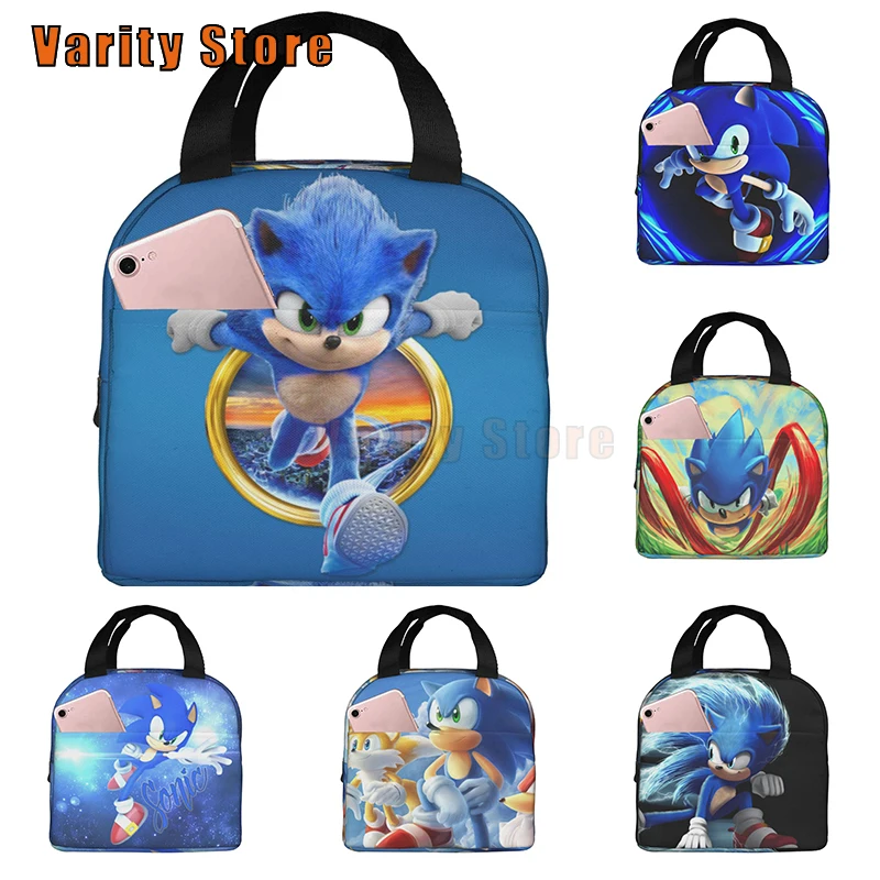 Moive Sonic 2 Fresh Cooler Bags Waterproof Nylon Portable Zipper Thermal Oxford Lunch Bag for Convenient Lunch Box Tote
Moive Sonic 2 Fresh Cooler Bags Waterproof Nylon Portable Zipper Thermal Oxford Lunch Bag for Convenient Lunch Box Tote