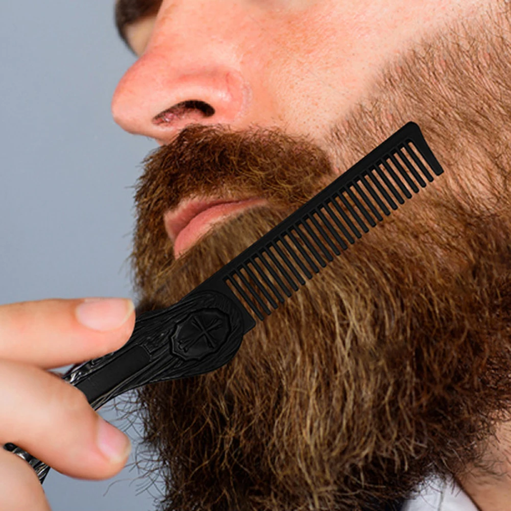 Brush Comb Scissors With Storage Bag Beard Moustache Grooming Set Ideal For Trimming Styling
Brush Comb Scissors With Storage Bag Beard Moustache Grooming Set Ideal For Trimming Styling