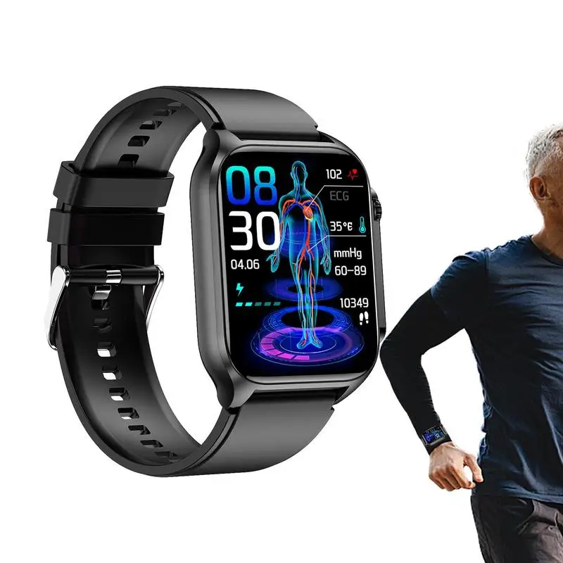 Non-invasive Blood Glucose Smart Watch ECGPPG Thermometer Health Watch Call Dial Fitness Watch Heart Rate Monitor Smartwatch
Non-invasive Blood Glucose Smart Watch ECGPPG Thermometer Health Watch Call Dial Fitness Watch Heart Rate Monitor Smartwatch