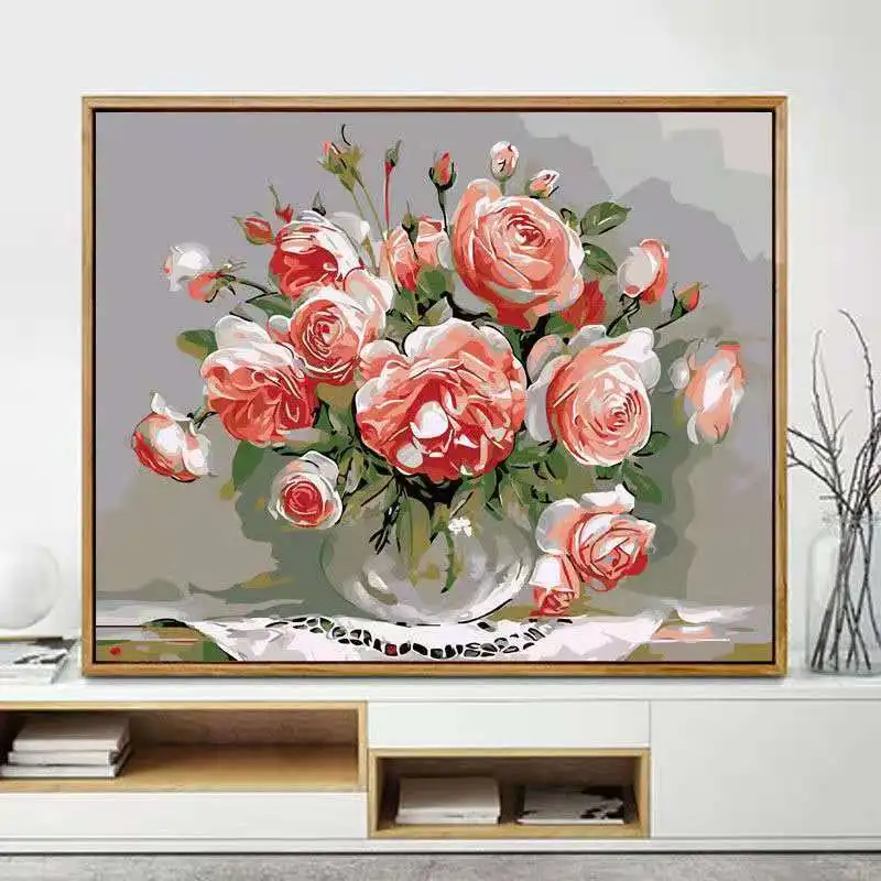Digital PaintingdiyHandmade Coloring Plant Flower Vincent Van Gogh's Oil Painting Living Room Decoration Hanging Paintingins
Digital PaintingdiyHandmade Coloring Plant Flower Vincent Van Gogh's Oil Painting Living Room Decoration Hanging Paintingins