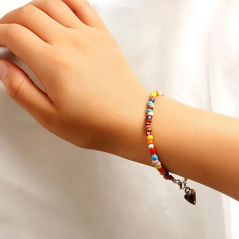 Colorful Personality Letters Bracelet & Bangle Set Words Star Beads Adjustable Bracelet for Women Hand Jewelry
Colorful Personality Letters Bracelet & Bangle Set Words Star Beads Adjustable Bracelet for Women Hand Jewelry