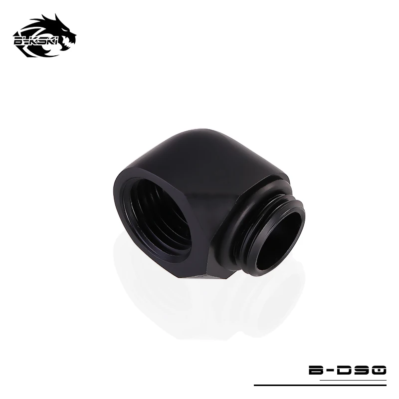 BYKSKI Black White Silver Gold G1/4'' Thread 90 Degree Fitting Adapter Water Cooling Adaptors Thread Length 10MM B-D90
BYKSKI Black White Silver Gold G1/4'' Thread 90 Degree Fitting Adapter Water Cooling Adaptors Thread Length 10MM B-D90