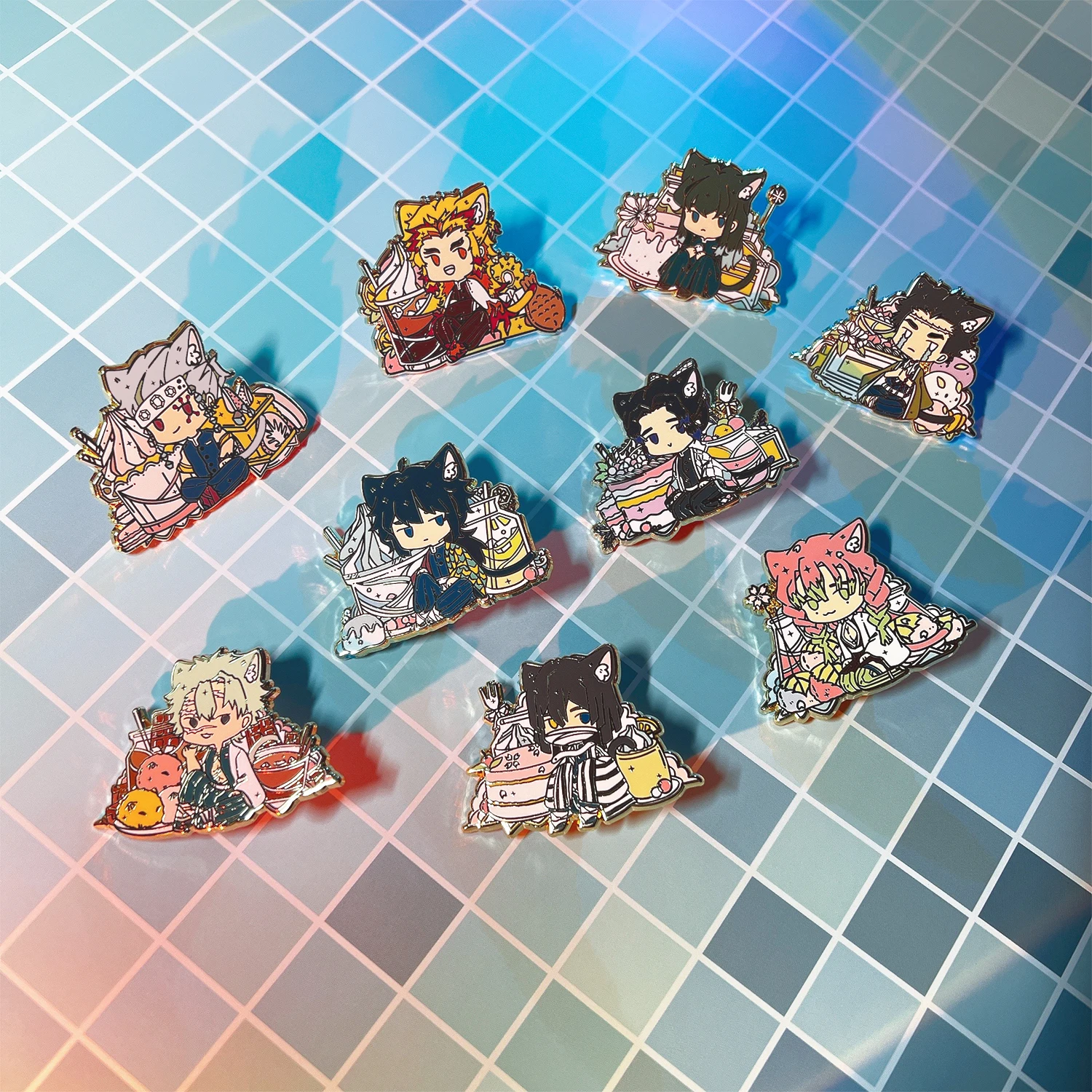 Anime Demon Slayer Dessert Series Kamado Tanjirou Cosplay Metal Badge Brooch Pins Toy Pendant Button Clothes Decor Collection
Anime Demon Slayer Dessert Series Kamado Tanjirou Cosplay Metal Badge Brooch Pins Toy Pendant Button Clothes Decor Collection