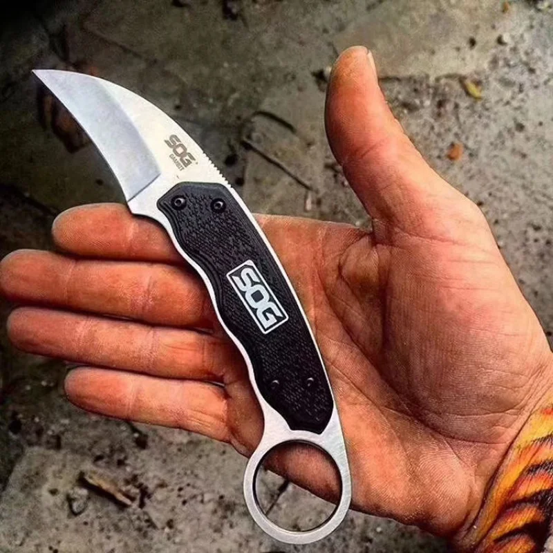SOGSoge Eagle Claw Knife Small Straight Knife Outdoor Sharp High Hardness Saber Outdoor Equipment Utility Knife
SOGSoge Eagle Claw Knife Small Straight Knife Outdoor Sharp High Hardness Saber Outdoor Equipment Utility Knife
