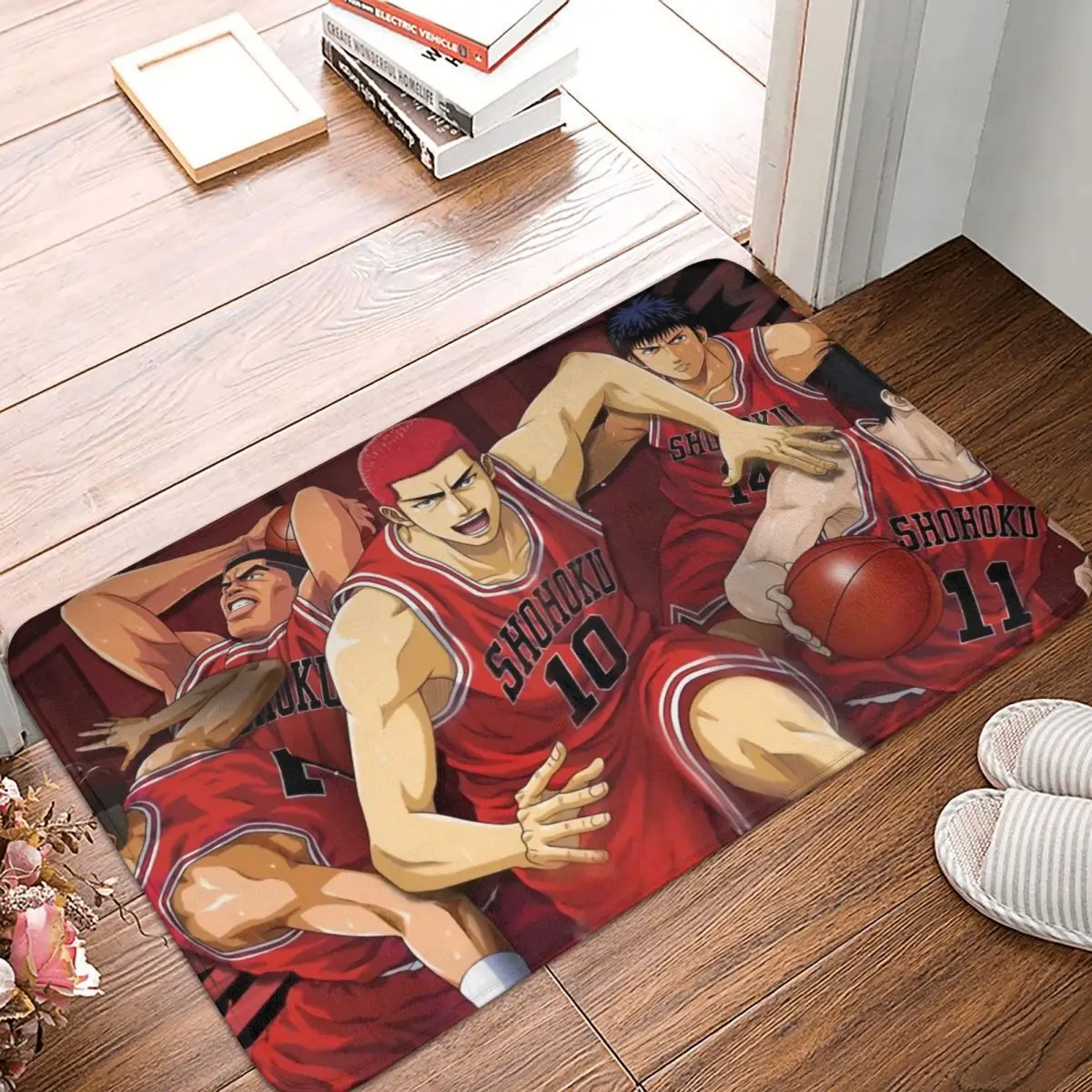 Slamdunk кровяной Молодежный Противоскользящий Придверный коврик, коврик для ванной, красный напольный ковер для одежды, домашний декоративный коврик
Slamdunk кровяной Молодежный Противоскользящий Придверный коврик, коврик для ванной, красный напольный ковер для одежды, домашний декоративный коврик