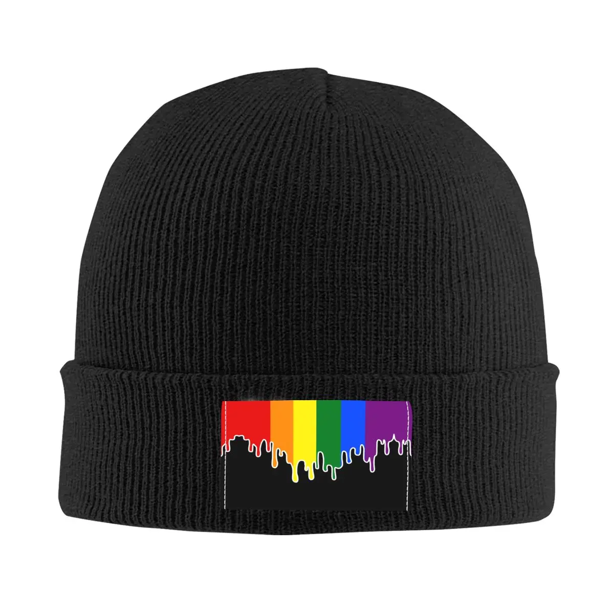 Шапка-бини унисекс, с флагом, радужной расцветкой
Шапка-бини унисекс, с флагом, радужной расцветкой