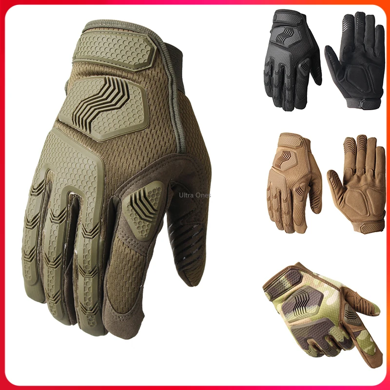 Tactical Full Finger Gloves Military Wear-Resistant Gloves for Cycling Motorcycle Shooting Hunting Hiking Riding Climbing
Tactical Full Finger Gloves Military Wear-Resistant Gloves for Cycling Motorcycle Shooting Hunting Hiking Riding Climbing