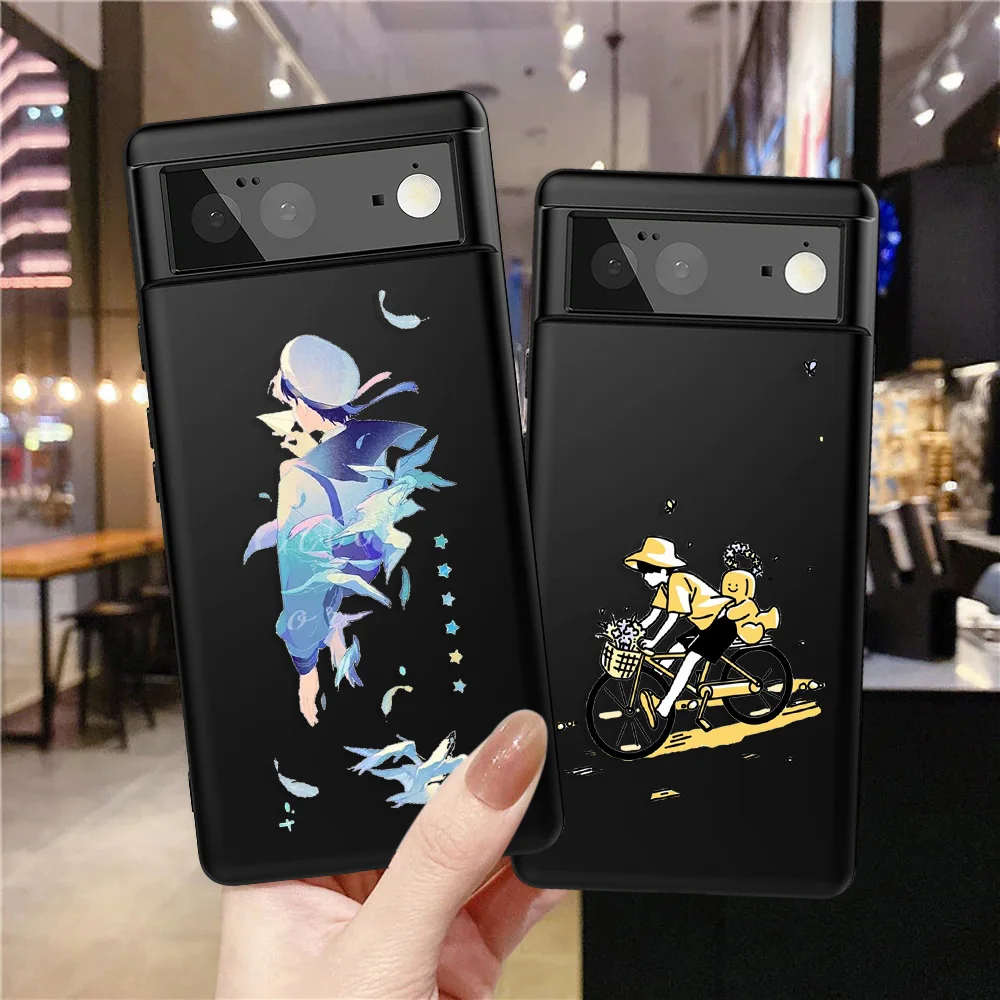 Boy Girl Illustration Case for Google Pixel 3 3XL 3a 5 5a 5G 4 4a 5G XL 6 Pro 4 XL Soft Silicone Fundas Cover Protection Shell
Boy Girl Illustration Case for Google Pixel 3 3XL 3a 5 5a 5G 4 4a 5G XL 6 Pro 4 XL Soft Silicone Fundas Cover Protection Shell