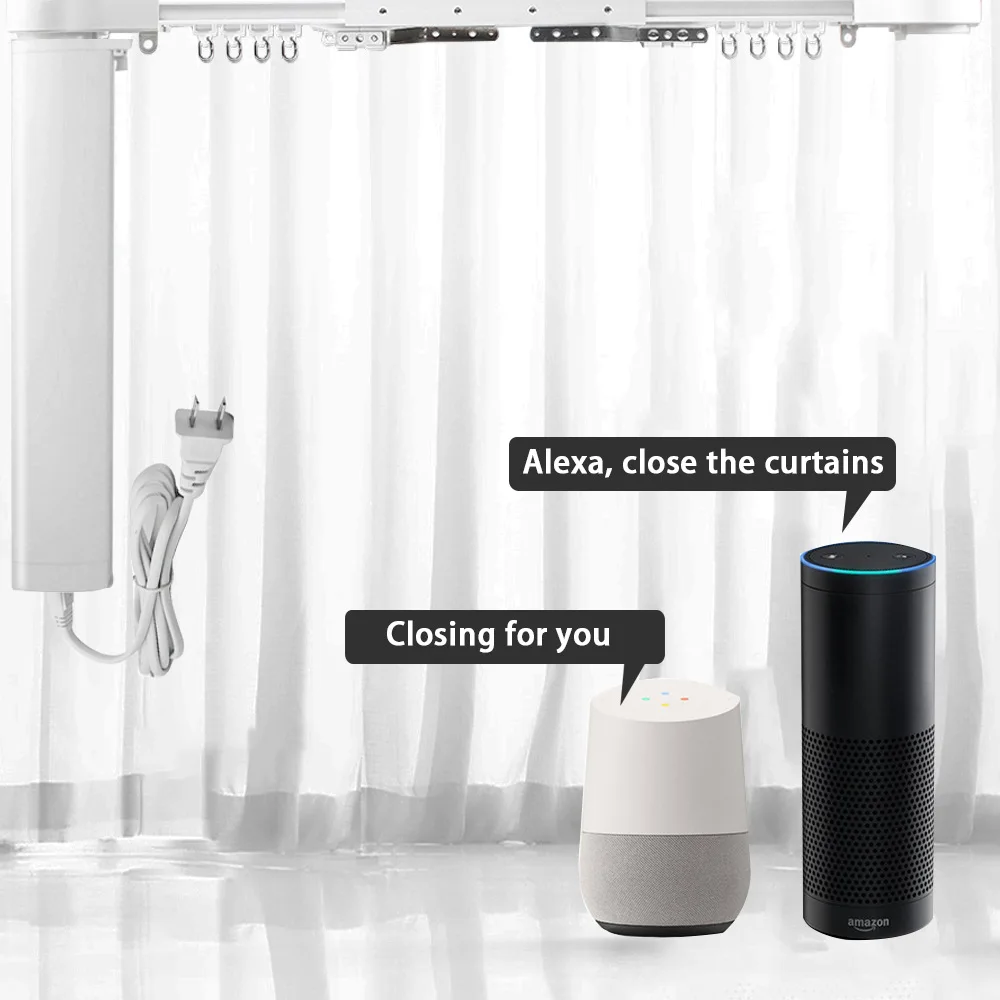 Zigbee WiFi Curtain Motor Tuya Smart Home DIY Slide Blinds/Shades Drive Motor Hub for Alexa Google Home Electric Stage Curtains
Zigbee WiFi Curtain Motor Tuya Smart Home DIY Slide Blinds/Shades Drive Motor Hub for Alexa Google Home Electric Stage Curtains