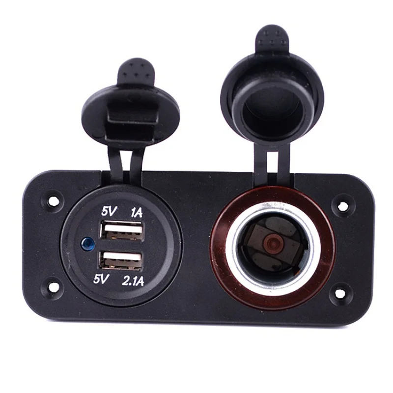 Car Vehicle Cigarette Lighter DoubleUSBMobile Phone Charging Ignition Assembly3.1APower Output
Car Vehicle Cigarette Lighter DoubleUSBMobile Phone Charging Ignition Assembly3.1APower Output