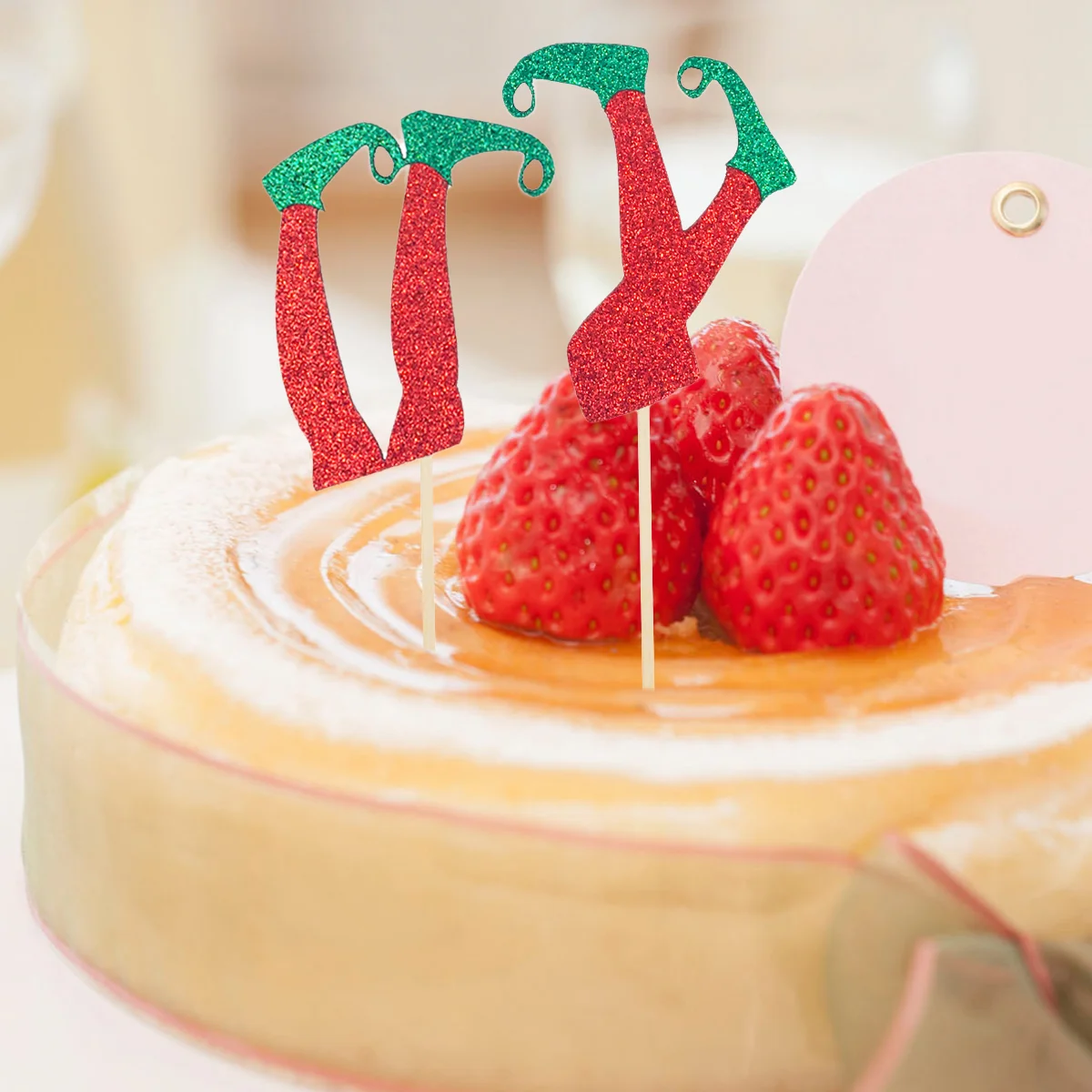 12pcs Christmas Party Dessert Topper Wedding Cake Insert Holiday Cake Picks Xmas Cake Decoration Christmas Fruit Picks
12pcs Christmas Party Dessert Topper Wedding Cake Insert Holiday Cake Picks Xmas Cake Decoration Christmas Fruit Picks