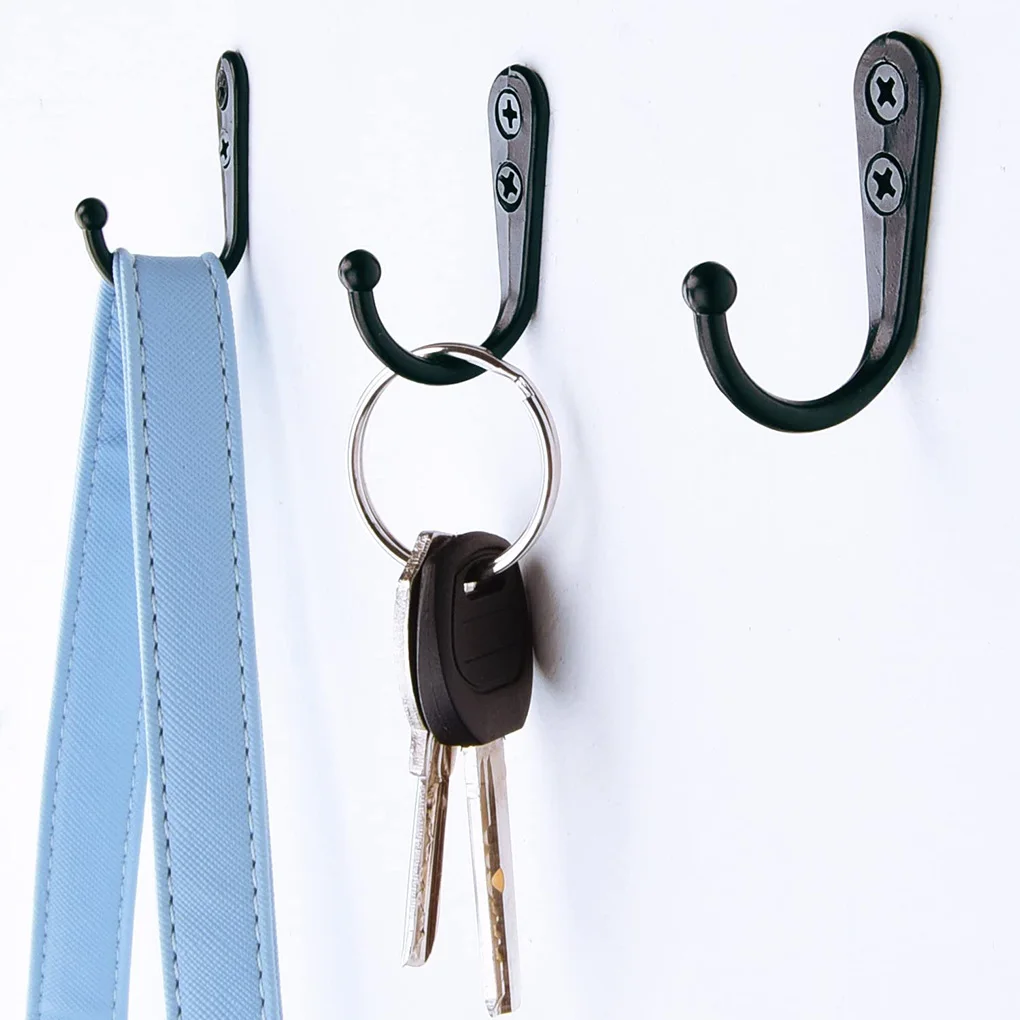 10pcs Robe Hook Wall Mounted Livingroom Hat Clothes Hook Bedroom Bathroom Metal Hanger Pants with Screws Gadget Accessories
10pcs Robe Hook Wall Mounted Livingroom Hat Clothes Hook Bedroom Bathroom Metal Hanger Pants with Screws Gadget Accessories