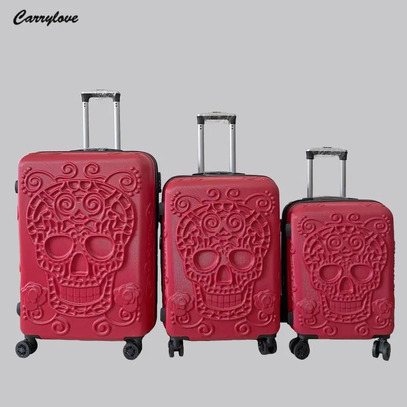Большой расширяемый чехол с черепом Carrylove, комплект из 3 предметов, чехол на колесиках для багажа, 20, 24, 28 дюймов
Большой расширяемый чехол с черепом Carrylove, комплект из 3 предметов, чехол на колесиках для багажа, 20, 24, 28 дюймов