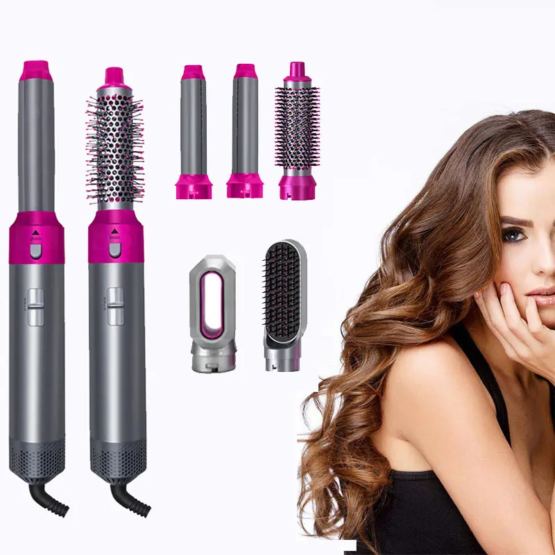 5 In 1 Hair Dryer Brush Styling Tool Styling Comb Ironic Hair Care Straightener Brush Air Wrap Curling Wand Blow Dryer with Comb
5 In 1 Hair Dryer Brush Styling Tool Styling Comb Ironic Hair Care Straightener Brush Air Wrap Curling Wand Blow Dryer with Comb