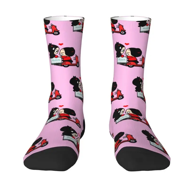 Модные носки Pucca X Garu для мужчин и женщин, теплые спортивные футбольные носки с 3D-принтом аниме
Модные носки Pucca X Garu для мужчин и женщин, теплые спортивные футбольные носки с 3D-принтом аниме