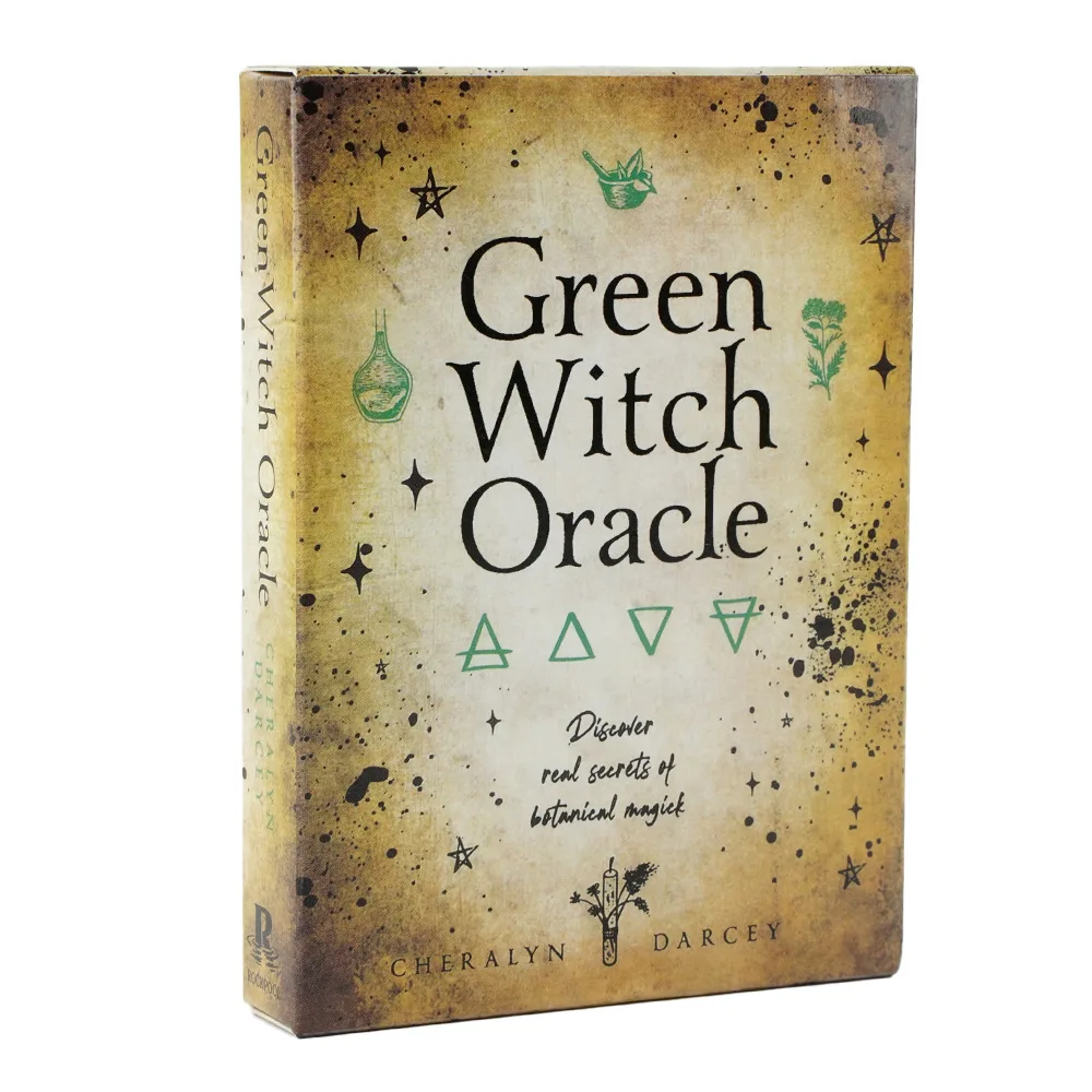 Green Witch Oracle Cards Tarot Cards Deck and Card Game Board Game Divination fate
Green Witch Oracle Cards Tarot Cards Deck and Card Game Board Game Divination fate